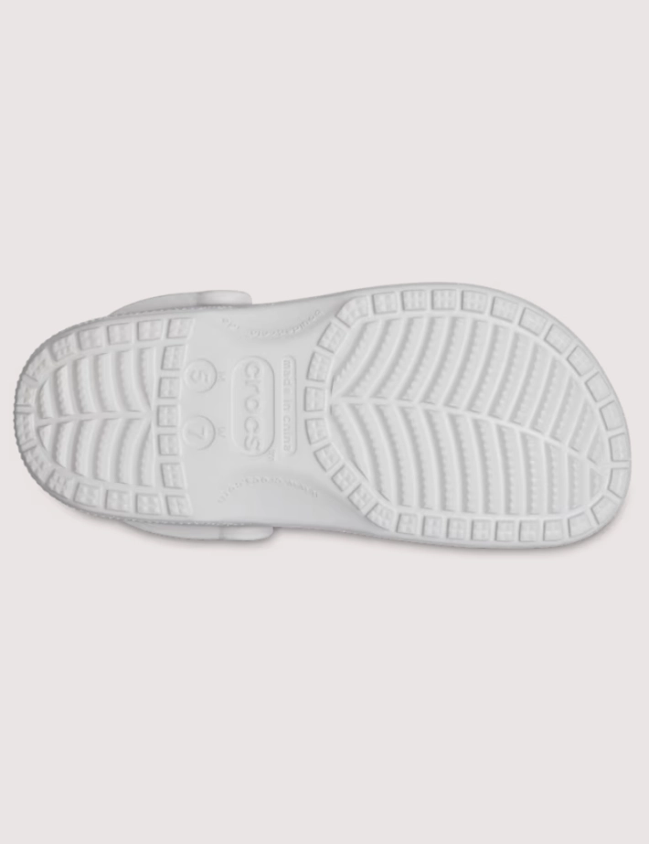 Crocs Sabots Femme Classic Glitter Clog Argent - 6