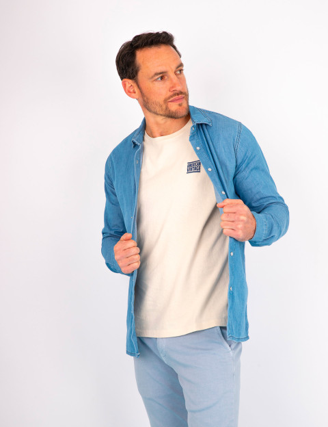 HBT DENIM Light LORD Chemise Jean - 6