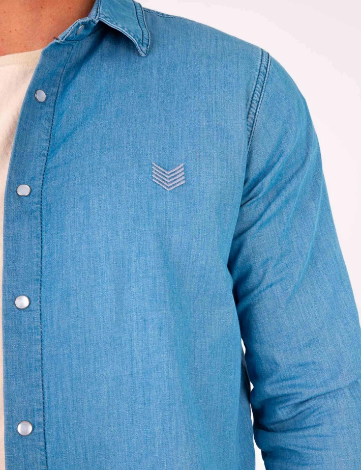 HBT DENIM Light LORD Chemise Jean - 7