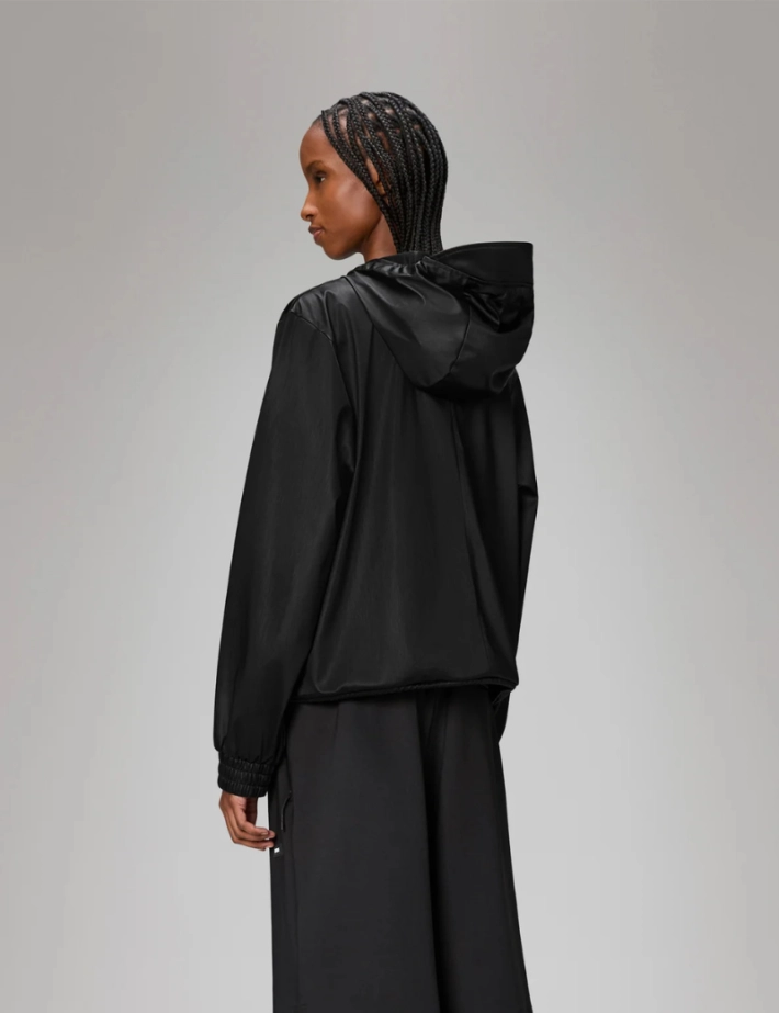 Rains Veste Femme String W3 Noir Grain - 2