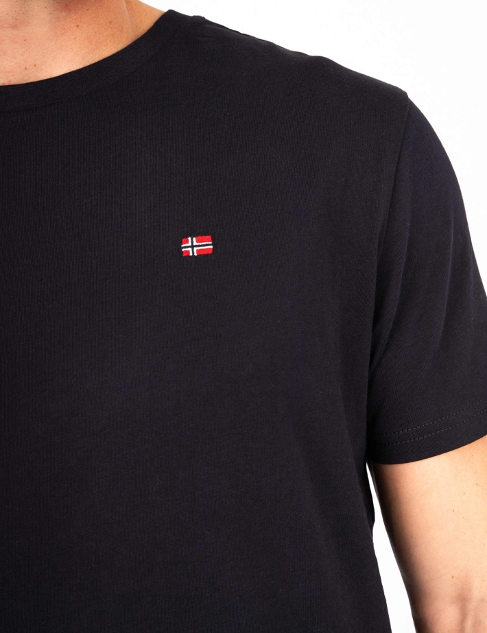 NAPAPIJRI T-shirt Homme Salis Logo Cœur Noir - 6