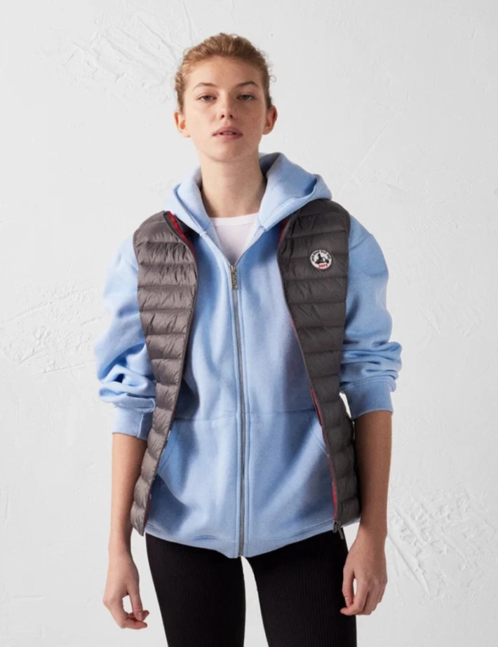 JOTT Doudoune sans Manches Seda Femme Gris Anthracite - 2