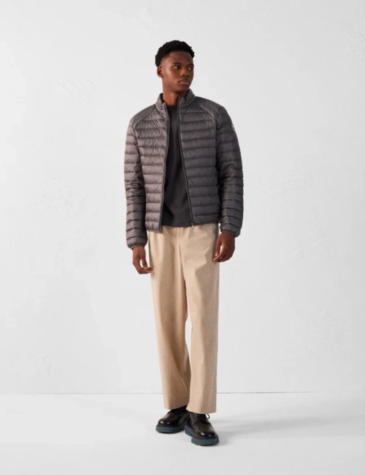 JOTT Doudoune Mat Homme Gris Anthracite - 4