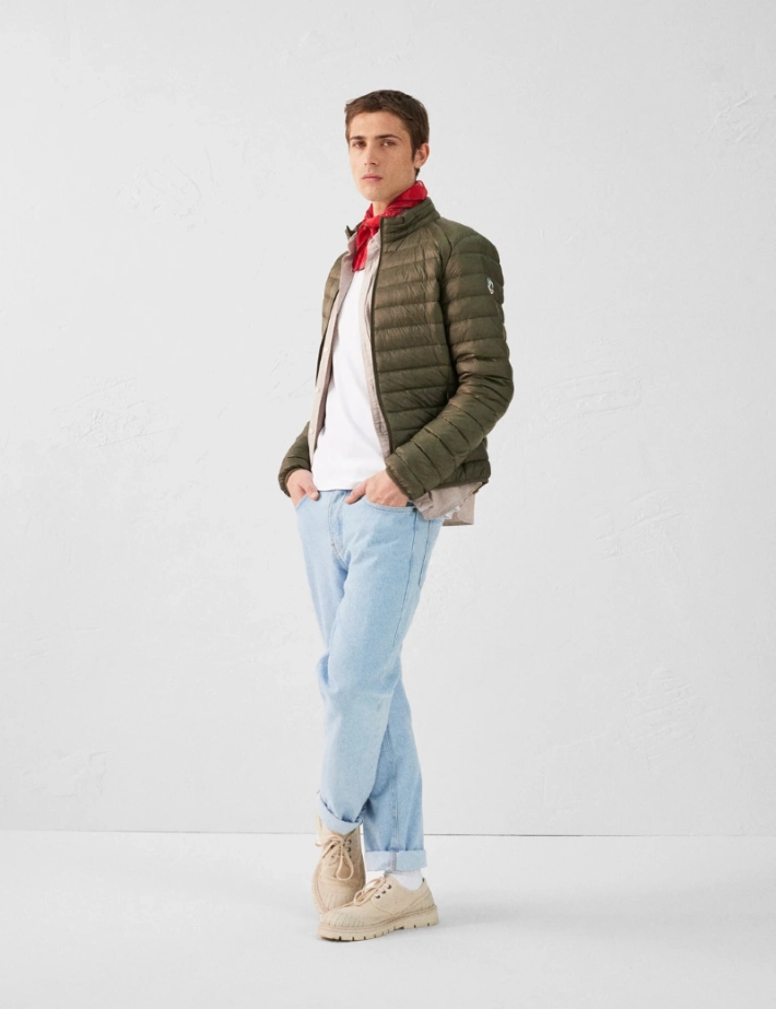 JOTT Doudoune Mat Homme Vert Kaki - 3