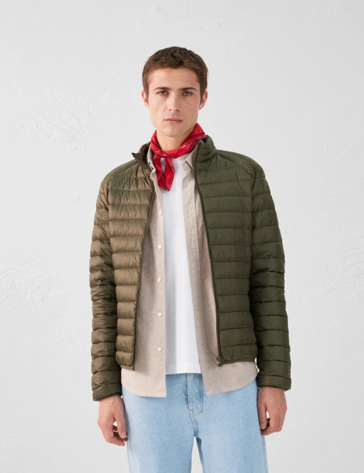 JOTT Doudoune Mat Homme Vert Kaki - 2