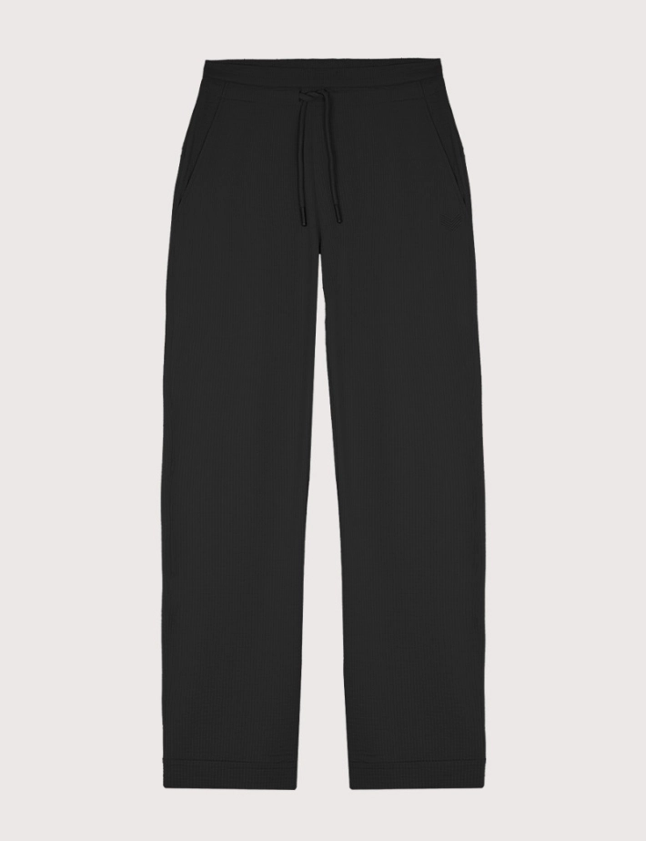 HBT SUMMER CHIC | Waffle CHELSEA Pantalon Noir