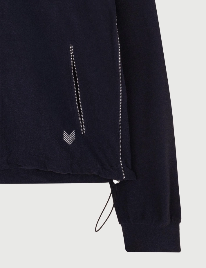 HBT SUMMER CHIC | Eponge RITCHIE Veste Bleu Marine - 2