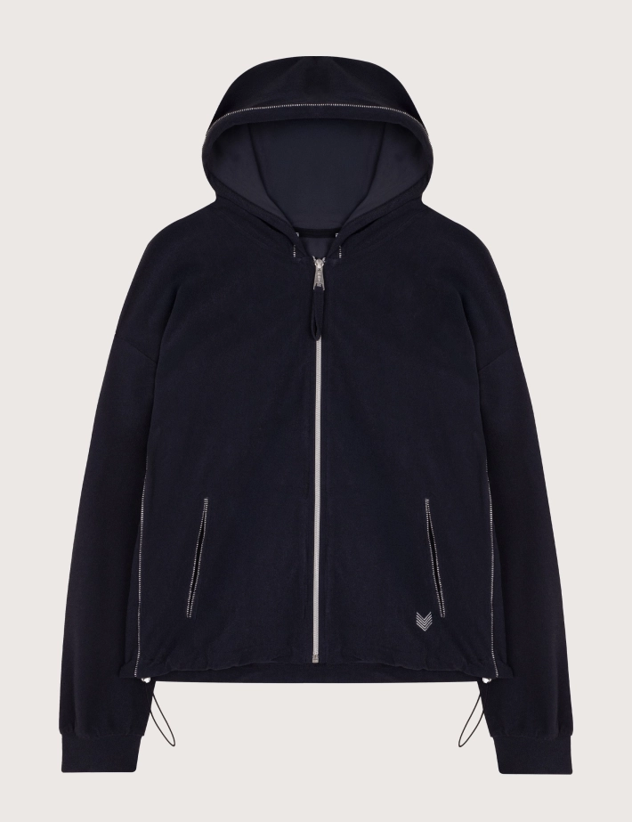 HBT SUMMER CHIC | Eponge RITCHIE Veste Bleu Marine