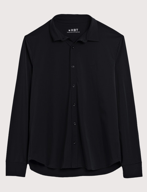 HBT Lord Light Chemise Homme Noire