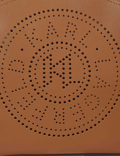 Karl Lagerfeld Petit Sac Cabas Perforé K/Circle Marron Camel - 2