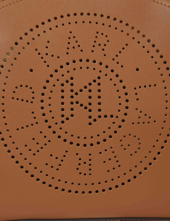 Karl Lagerfeld Petit Sac Cabas Perforé K/Circle Marron Camel - 2
