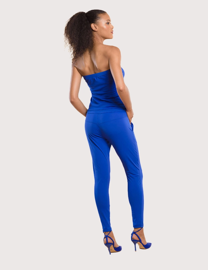 HBT Kelly Combinaison Bustier Bleu - 2