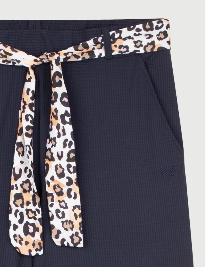 HBT SUMMER CHIC | Waffle STAN Pantalon Bleu Marine - 2