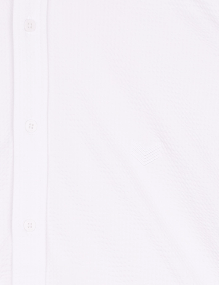 HBT SUMMER CHIC | Waffle MARCELLO Chemise Blanc - 2