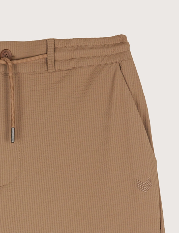 HBT SUMMER CHIC | Waffle DARIO SHORT Bermuda Beige - 5