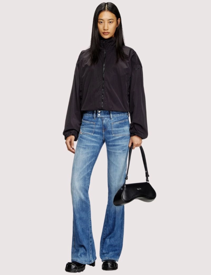 DIESEL Jean Femme D Hush Délavé 9L19 - 5