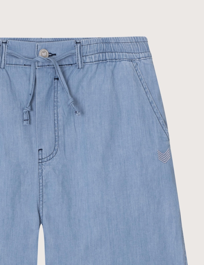 HBT DENIM | Light MATT SHORT Bermuda Jean - 2