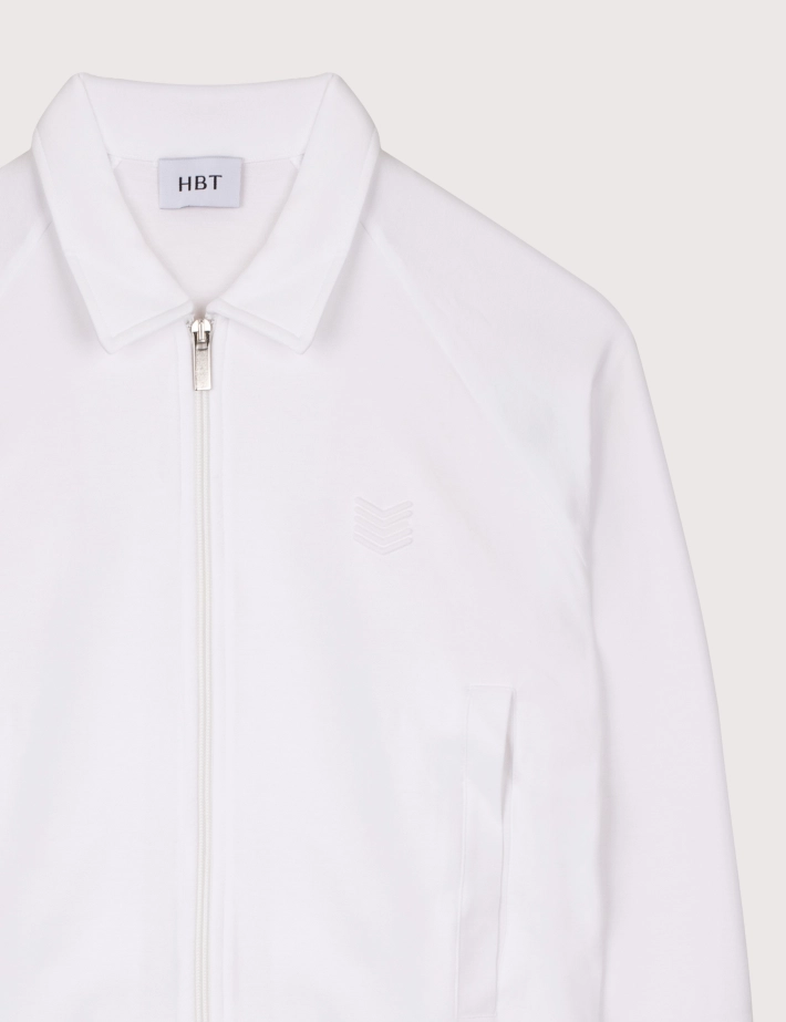 HBT COTTON TOUCH | Tencel TOMAS Blouson Blanc Femme