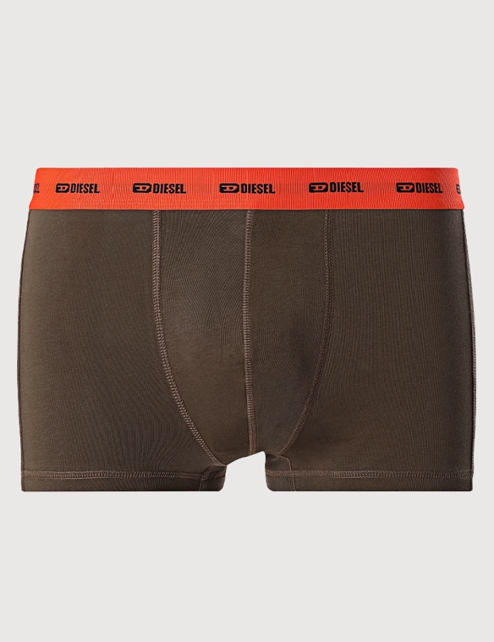 DIESEL Pack 3 Boxers Damien Kaki Orange Camouflage - 2