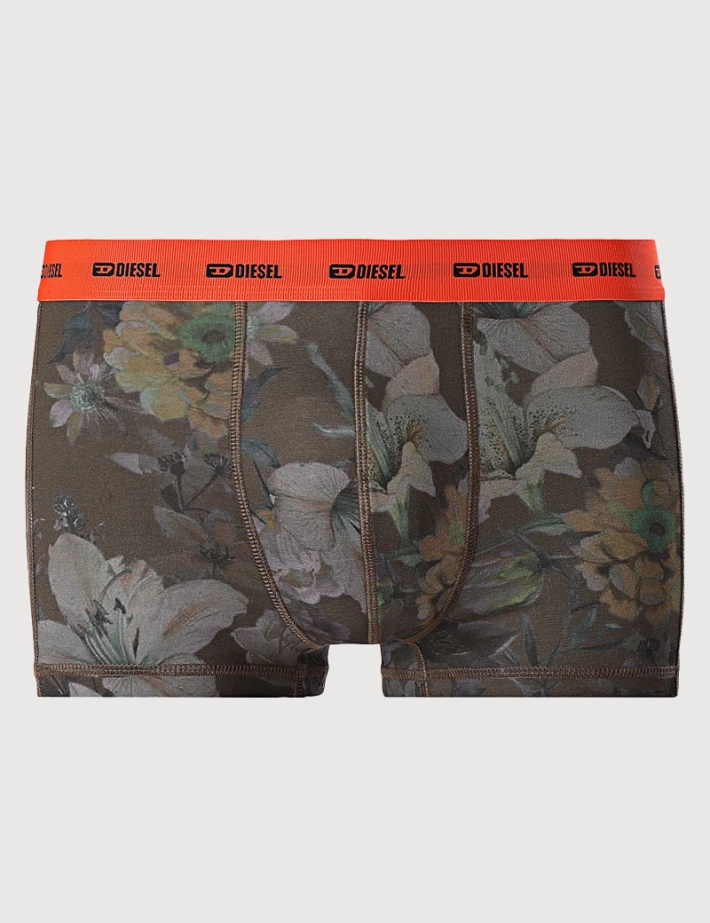 DIESEL Pack 3 Boxers Damien Kaki Orange Camouflage - 3