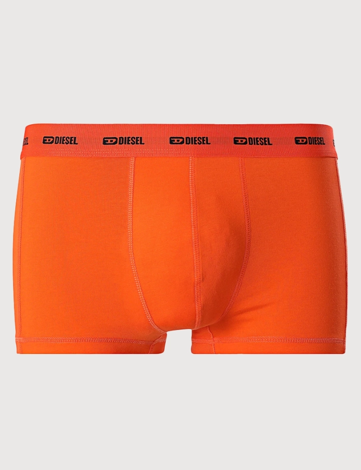 DIESEL Pack 3 Boxers Damien Kaki Orange Camouflage - 4