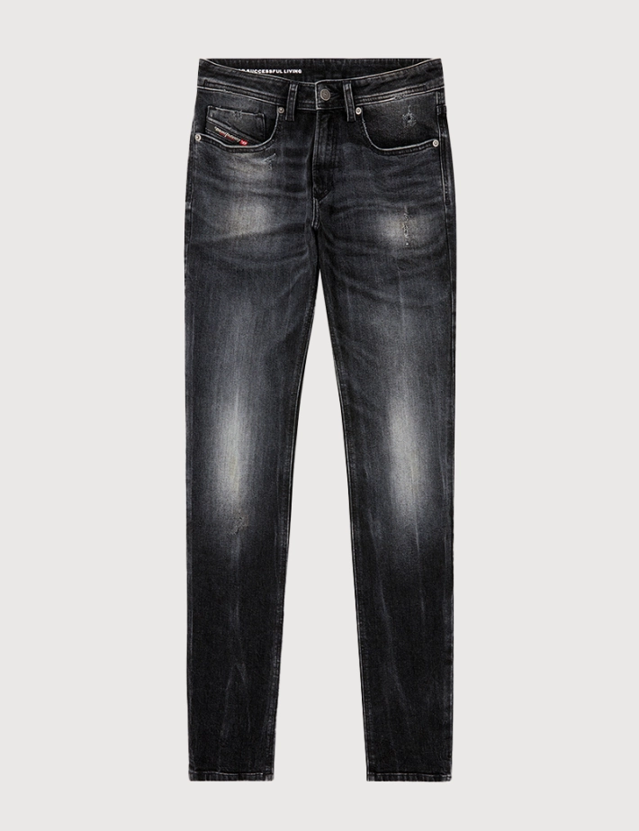 DIESEL Jean Homme Sleenker DBDP Noir - 4