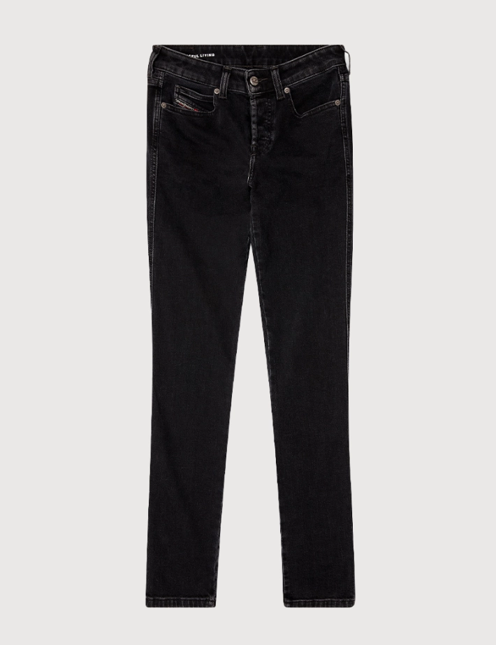 DIESEL Jean Femme D-Jiann 9M69 Noir - 4