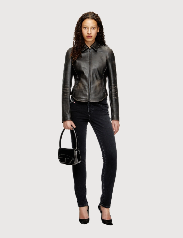 DIESEL Jean Femme D-Jiann 9M69 Noir - 3