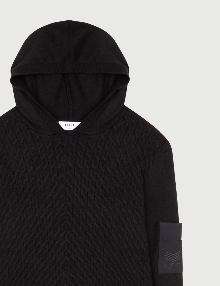 HBT URBAN | GLENN Pull Noir - 2