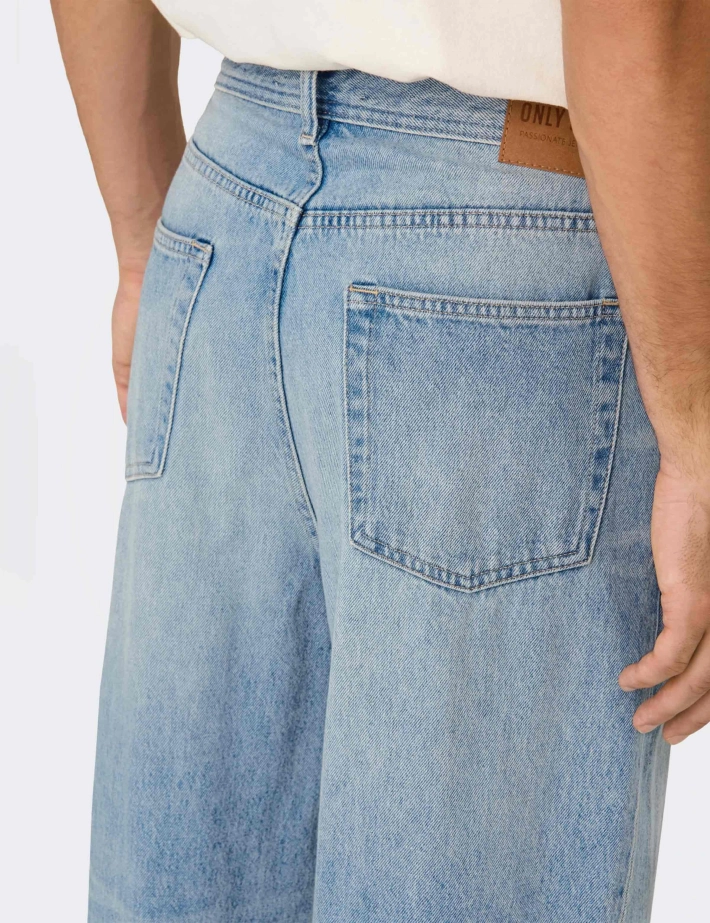 Only & Sons Jean Homme Coupe Loose Fade - 3