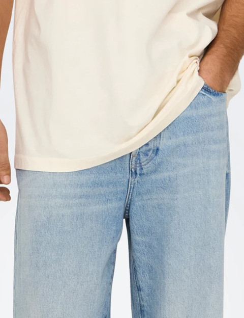 Only & Sons Jean Homme Coupe Loose Fade - 4