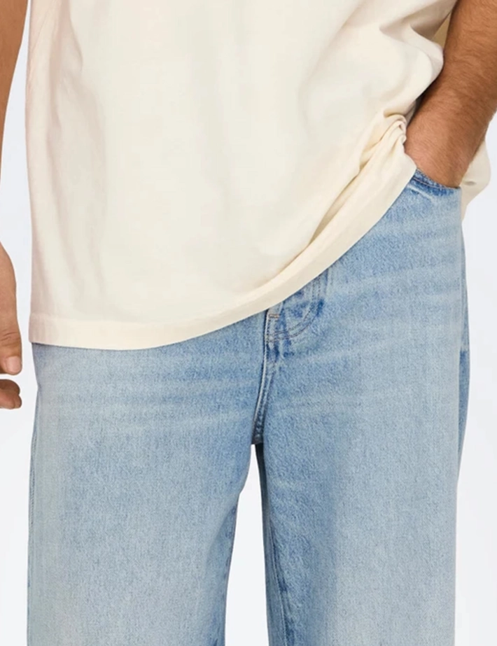 Only & Sons Jean Homme Coupe Loose Fade - 4