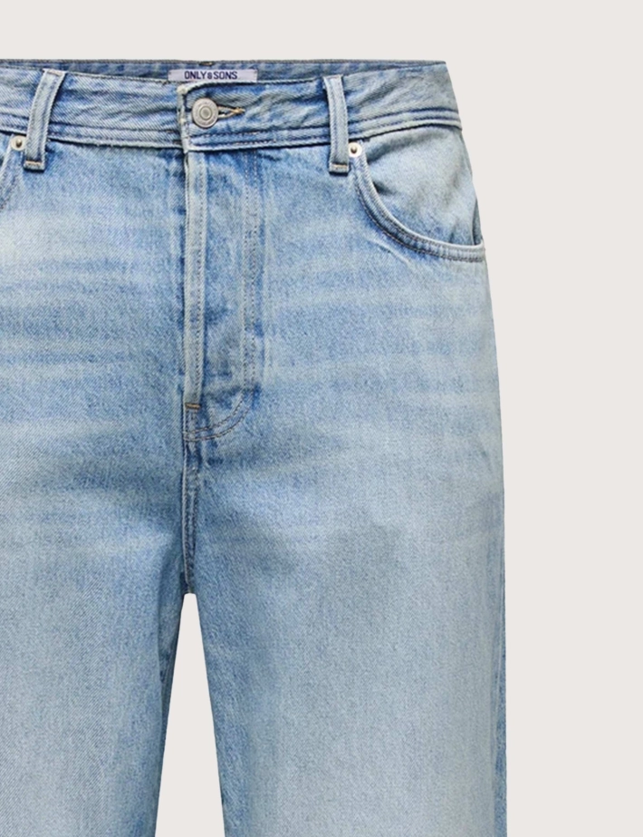 Only & Sons Jean Homme Coupe Loose Fade - 6