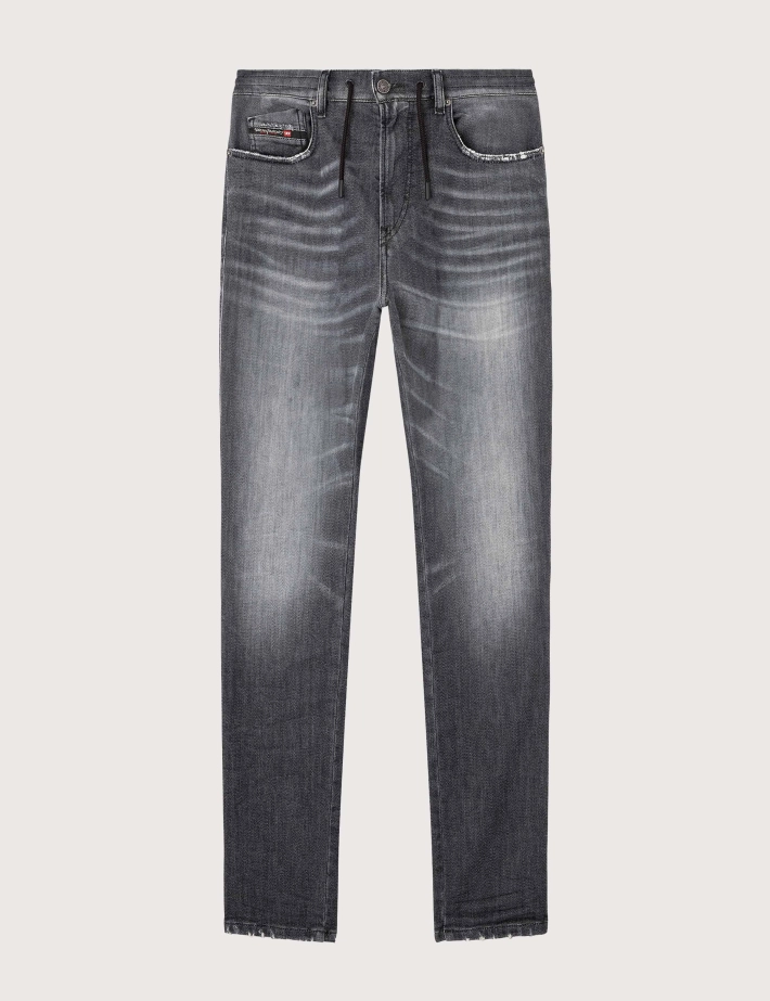 DIESEL Jogg Jean Homme D-Strukt 9M67 Gris - 5