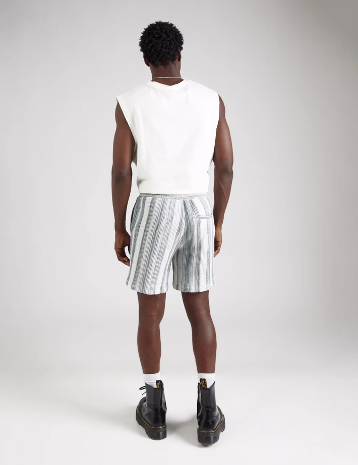 Only & Sons Short Homme Tel Savier Waffle Motif Ecru - 3