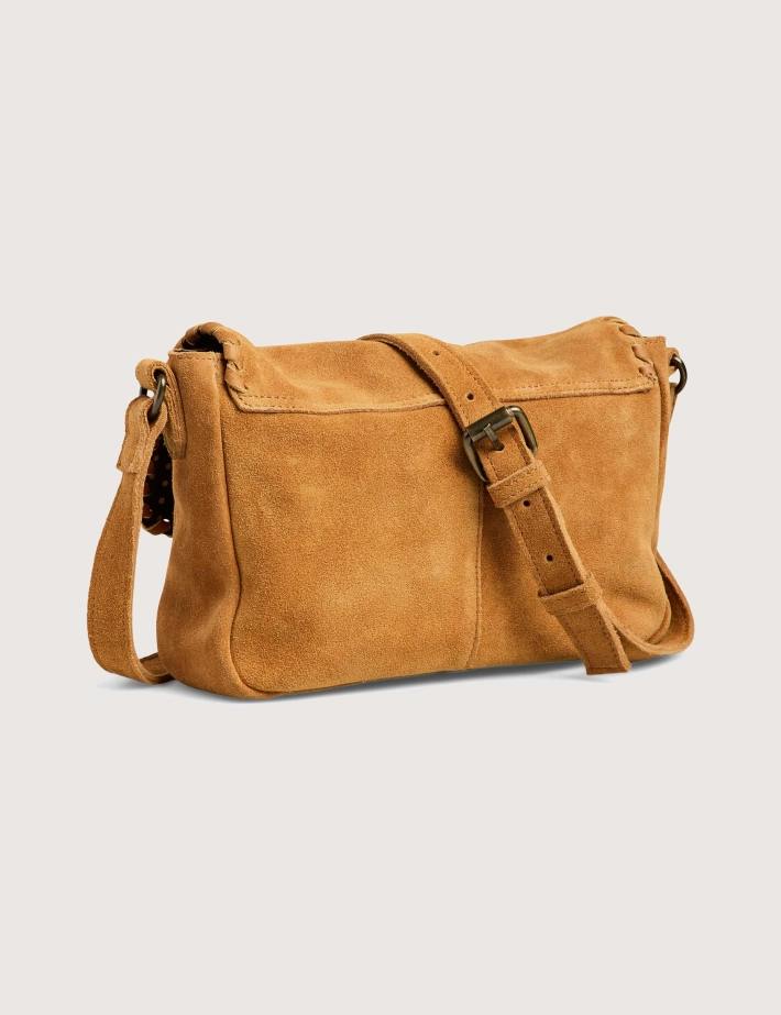 PIECES Sac Cross Body Jenny Suède Camel - 4