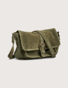 PIECES Sac Cross Body Jenny Suède Kaki