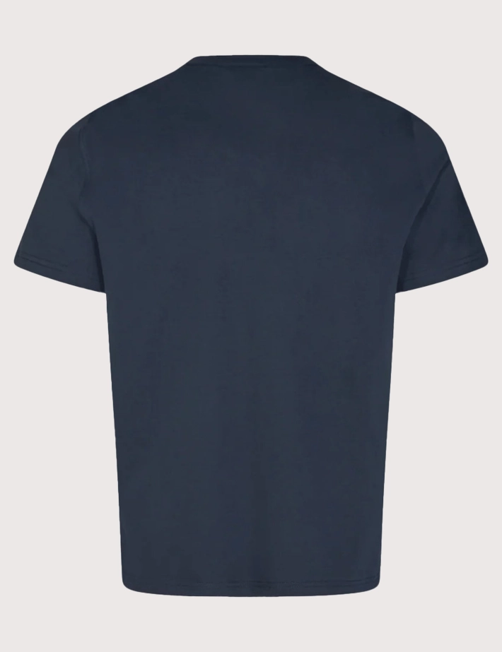 MOS MOSH T-Shirt Col V Perry Crunch Bleu Marine - 2