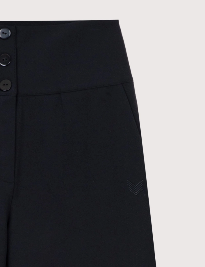 HBT Precieux Hyperion | Brook Pantalon Femme Noir - 2
