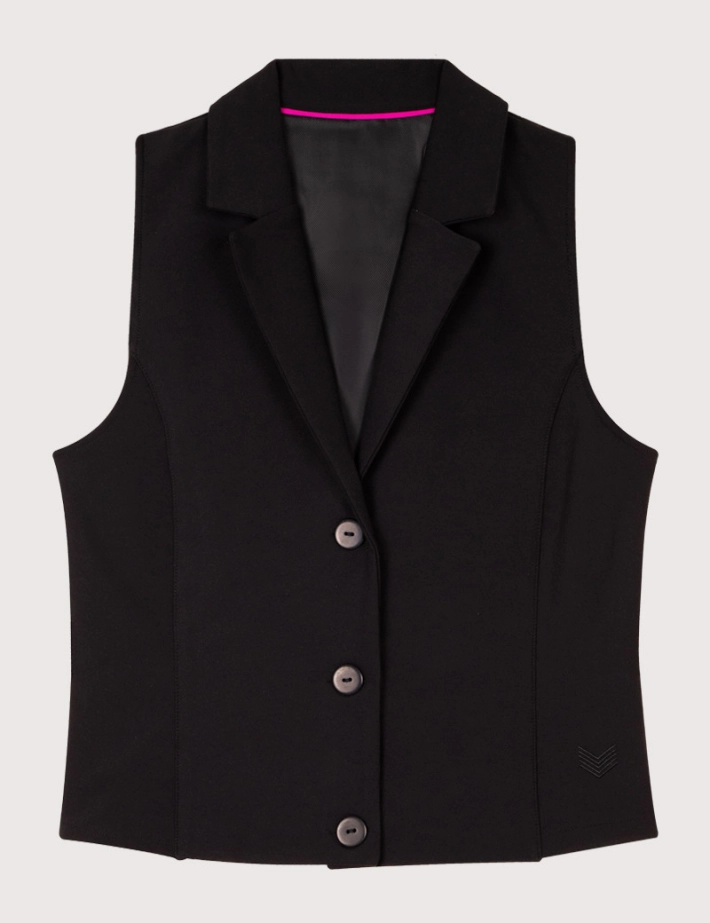 HBT Precieux Hyperion | Yoko Gilet Femme Noir