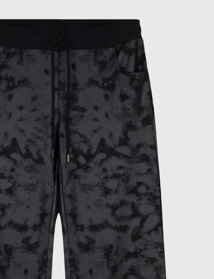 HBT Basics Insolites | Marley Pantalon Femme Noir Cloud - 2