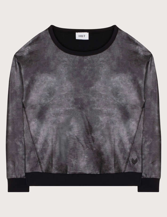 HBT Basics Insolites | Vanessa Sweat Femme Gris