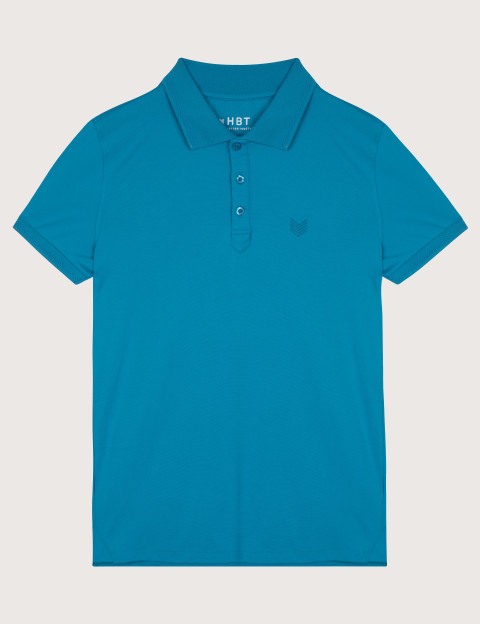 HBT Polo Homme Rock Turquoise