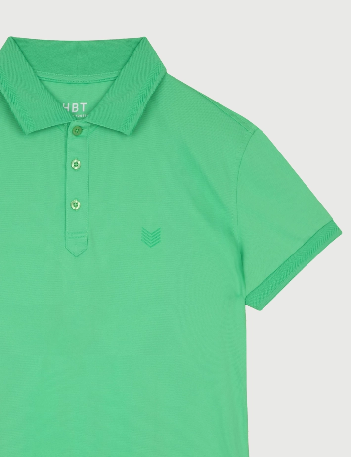 HBT Polo Homme Rock Vert - 2