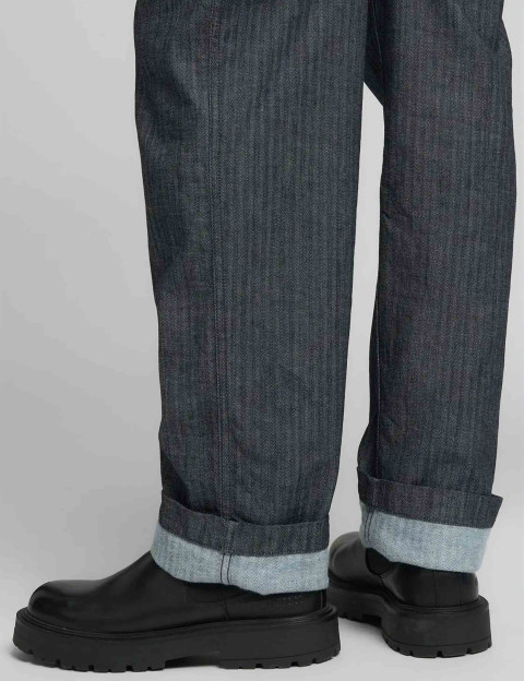 REPLAY Pantalon Homme Regular Rayé Bleu Foncé - 4