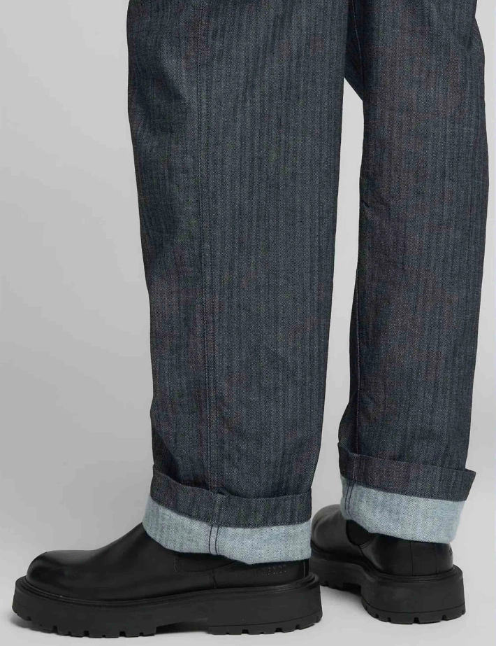 REPLAY Pantalon Homme Regular Rayé Bleu Foncé - 4