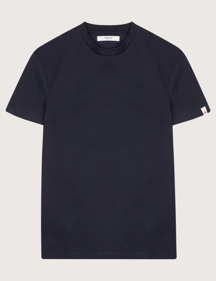 REPLAY T-Shirt Homme Manches Courtes Relaxed Bleu - 2