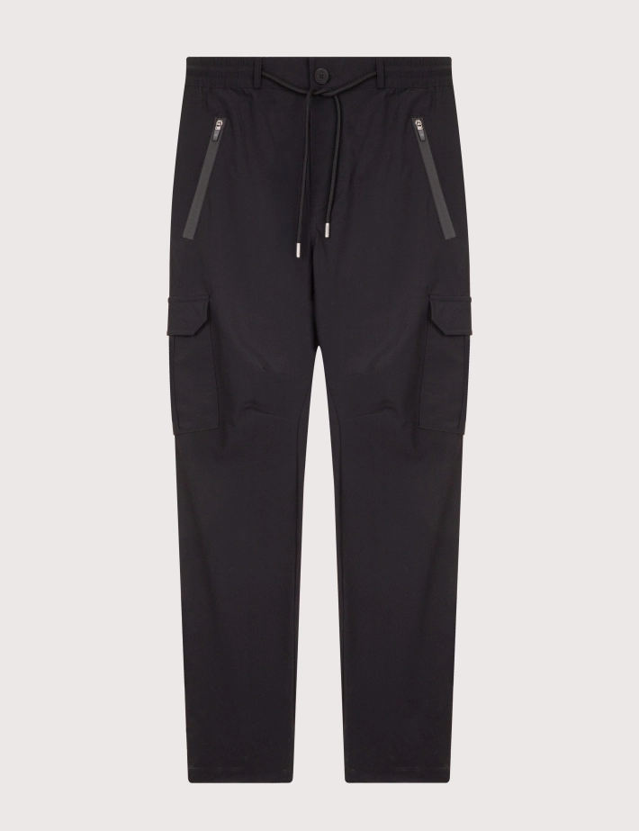 HBT BASICS | Revolutional DAN Pantalon Cargo Noir Homme