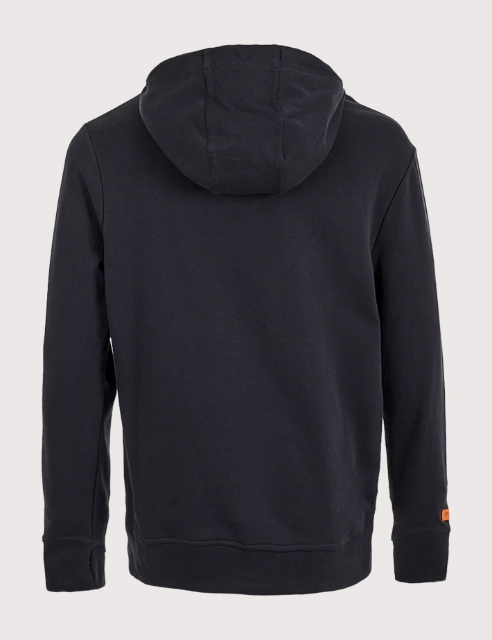 WATTS Sweat à Capuche Sprays Noir Orange Fluo - 4