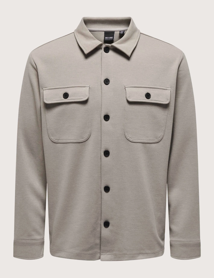 Only & Sons Surchemise Homme Newkodyl Kaki